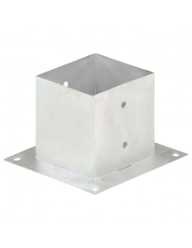 Ancoraggi Pali 4 pz in Metallo Zincato 141 mm