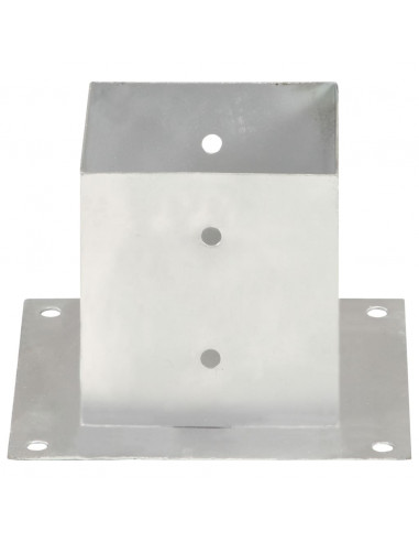 Ancoraggi Pali 4 pz in Metallo Zincato 141 mm