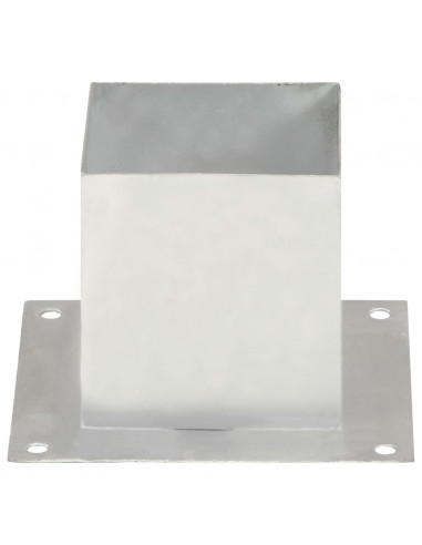 Ancoraggi Pali 4 pz in Metallo Zincato 141 mm