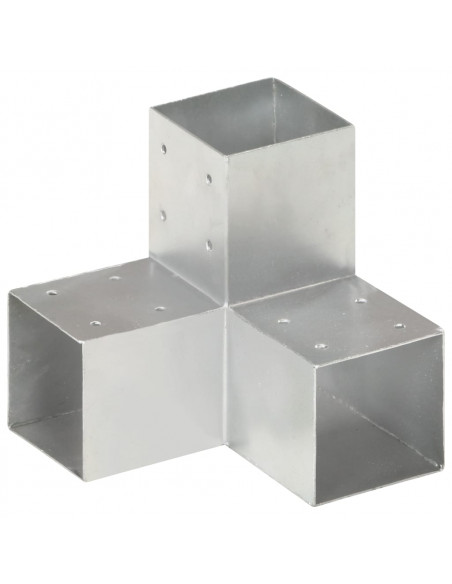 Connettore per Pali a Forma di Y in Metallo Zincato 91x91 mm