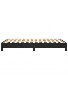 Giroletto Nero 120x190 cm in Velluto