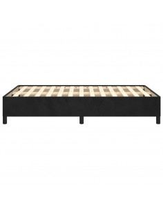 Giroletto Nero 120x190 cm in Velluto