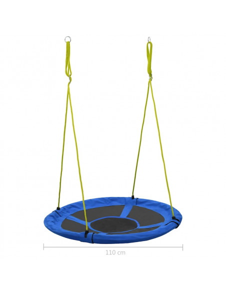 Altalena 110 cm 100 kg Blu