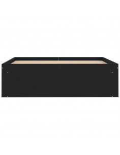 Giroletto Nero 120x190 cm Small Double