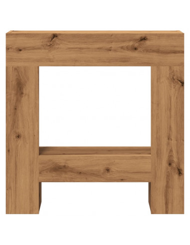 Cornice per Camino Rovere Artigianale 81x18x82 cm Truciolato