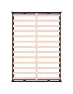 Giroletto Nero 120x200 cm in Legno Massello