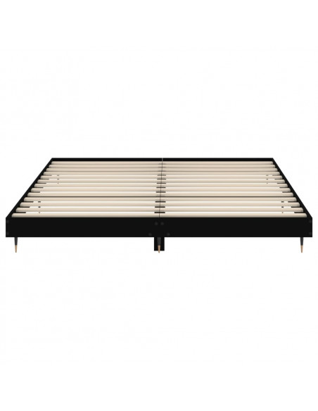 Giroletto Nero 120x200 cm in Legno Multistrato