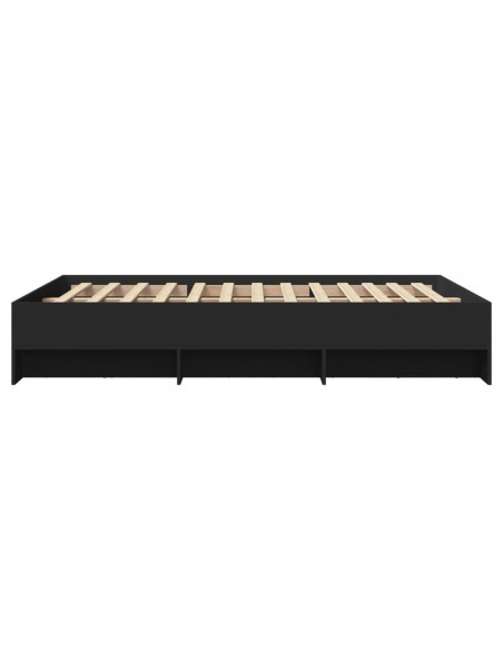 Giroletto Nero 135x190 cm in Legno Multistrato