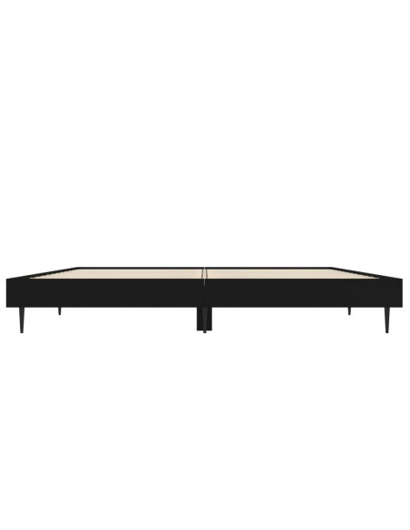 Giroletto Nero 135x190 cm in Legno Multistrato