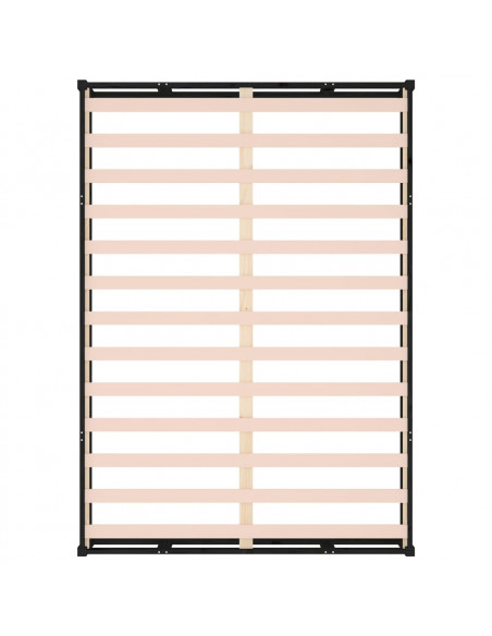 Giroletto Nero 140x190 cm in Legno Massello