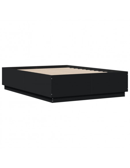 Giroletto Nero 140x190 cm in Legno Multistrato