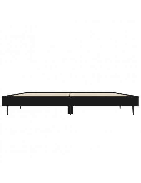 Giroletto Nero 140x190 cm in Legno Multistrato