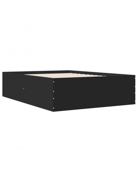 Giroletto Nero 140x190 cm in Legno Multistrato