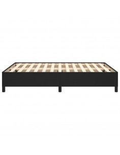 Giroletto Nero 140x190 cm in Similpelle