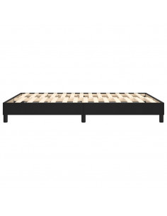 Giroletto Nero 140x190 cm in Similpelle