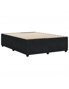 Giroletto Nero 140x190 cm in Velluto