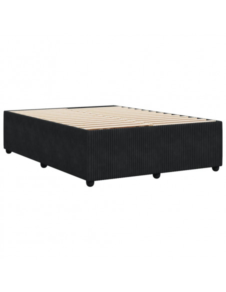 Giroletto Nero 140x190 cm in Velluto