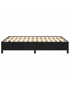 Giroletto Nero 140x190 cm in Velluto