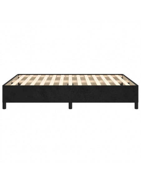 Giroletto Nero 140x190 cm in Velluto