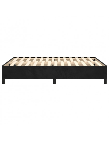 Giroletto Nero 140x190 cm in Velluto