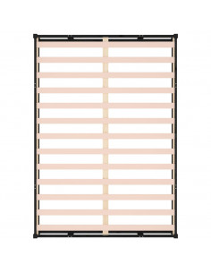 Giroletto Nero 140x200 cm in Legno Massello