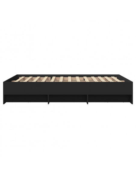 Giroletto Nero 140x200 cm in Legno Multistrato
