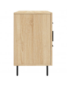 Credenza Rovere Sonoma 100x36x60 cm in Legno Multistrato 2