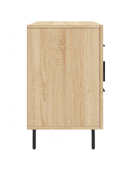 Credenza Rovere Sonoma 100x36x60 cm in Legno Multistrato