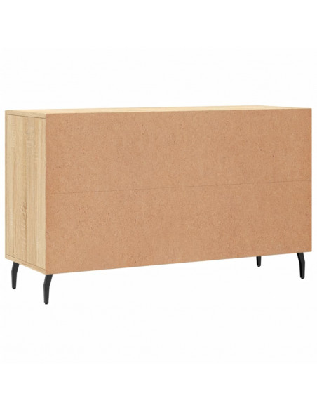 Credenza Rovere Sonoma 100x36x60 cm in Legno Multistrato