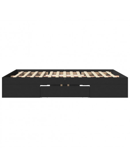 Giroletto Nero 150x200 cm in Legno Multistrato