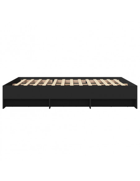 Giroletto Nero 150x200 cm in Legno Multistrato