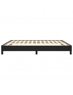 Giroletto Nero 160x200 cm in Similpelle