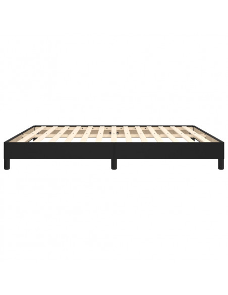 Giroletto Nero 160x200 cm in Similpelle
