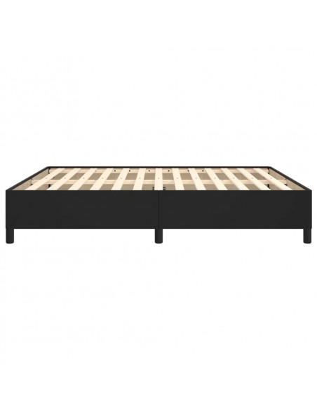Giroletto Nero 160x200 cm in Similpelle