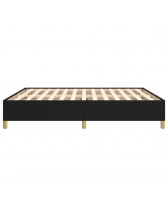 Giroletto Nero 160x200 cm in Tessuto