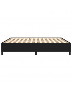 Giroletto Nero 160x200 cm in Tessuto