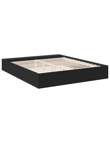 Giroletto Nero 180x200 cm in Legno Multistrato