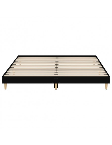 Giroletto Nero 180x200 cm in Legno Multistrato