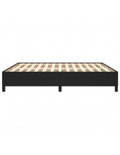 Giroletto Nero 180x200 cm in Similpelle