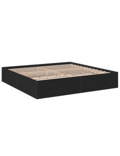 Giroletto Nero 200x200 cm in Legno Multistrato