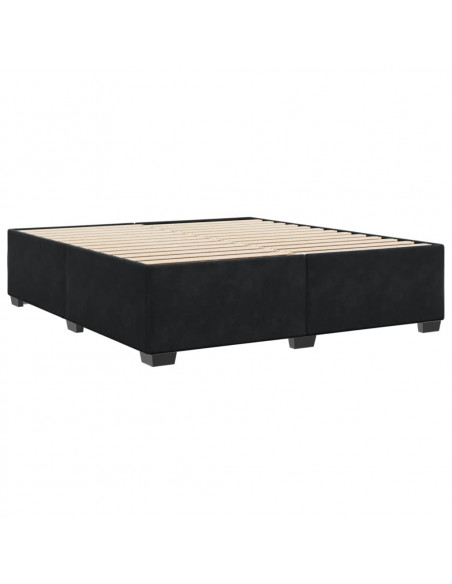 Giroletto Nero 200x200 cm in Velluto