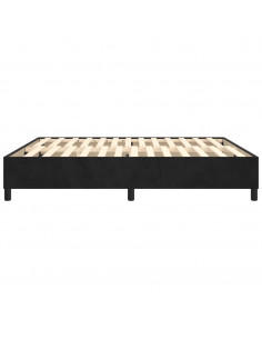 Giroletto Nero 200x200 cm in Velluto