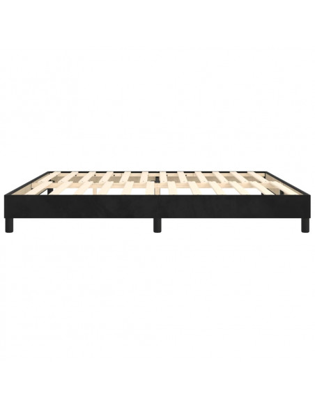 Giroletto Nero 200x200 cm in Velluto
