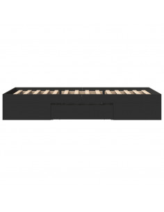 Giroletto Nero 75x190 cm in Legno Multistrato