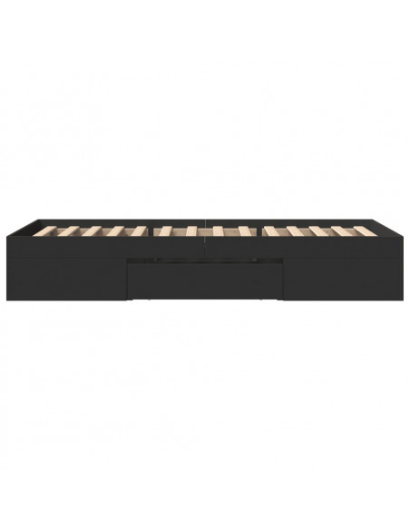 Giroletto Nero 75x190 cm in Legno Multistrato
