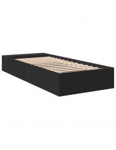 Giroletto Nero 75x190 cm in Legno Multistrato