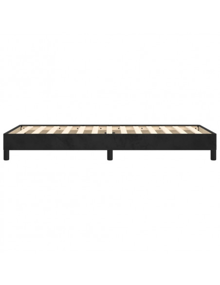 Giroletto Nero 80x200 cm in Velluto