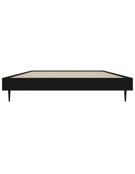 Giroletto Nero 90x190 cm in Legno Multistrato