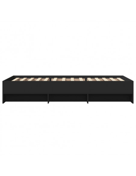 Giroletto Nero 90x190 cm in Legno Multistrato