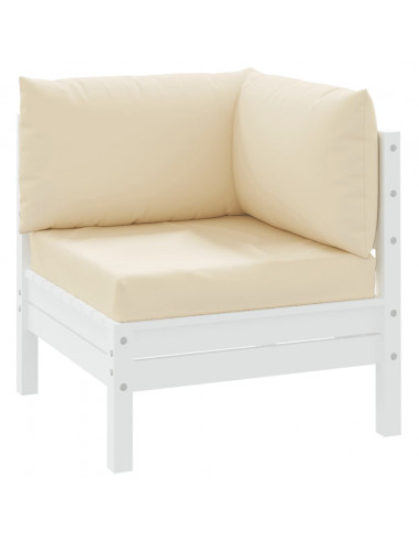 Cuscini per Pallet 3 pz Beige in Tessuto Oxford